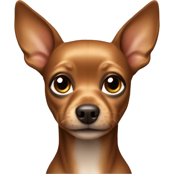 Toy terrier brown emoji