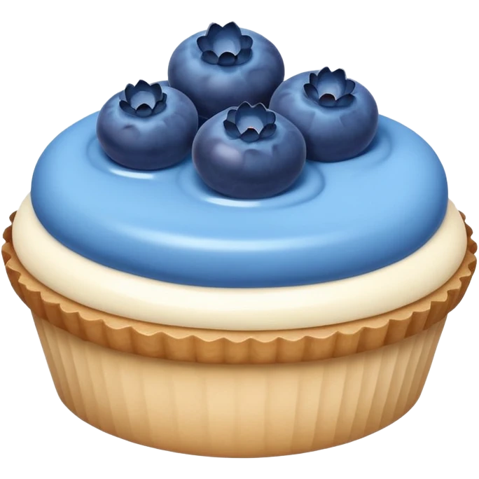 blue dessert emoji