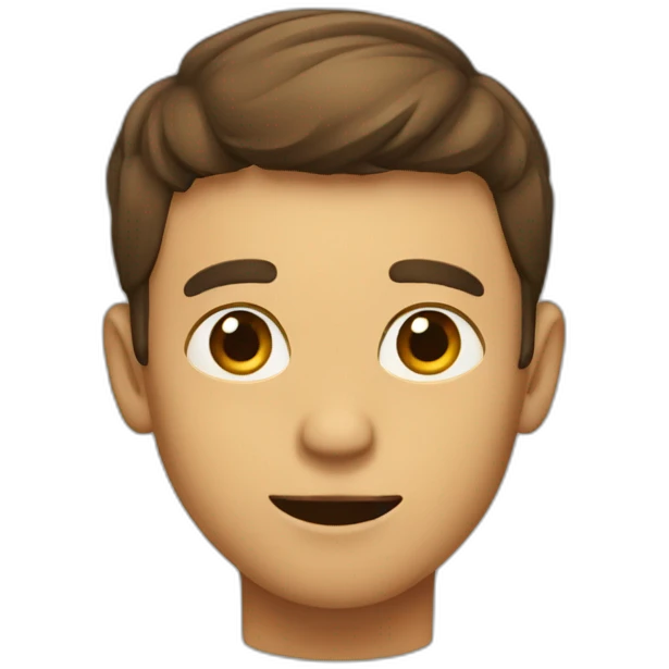 Homme qui est surpris emoji