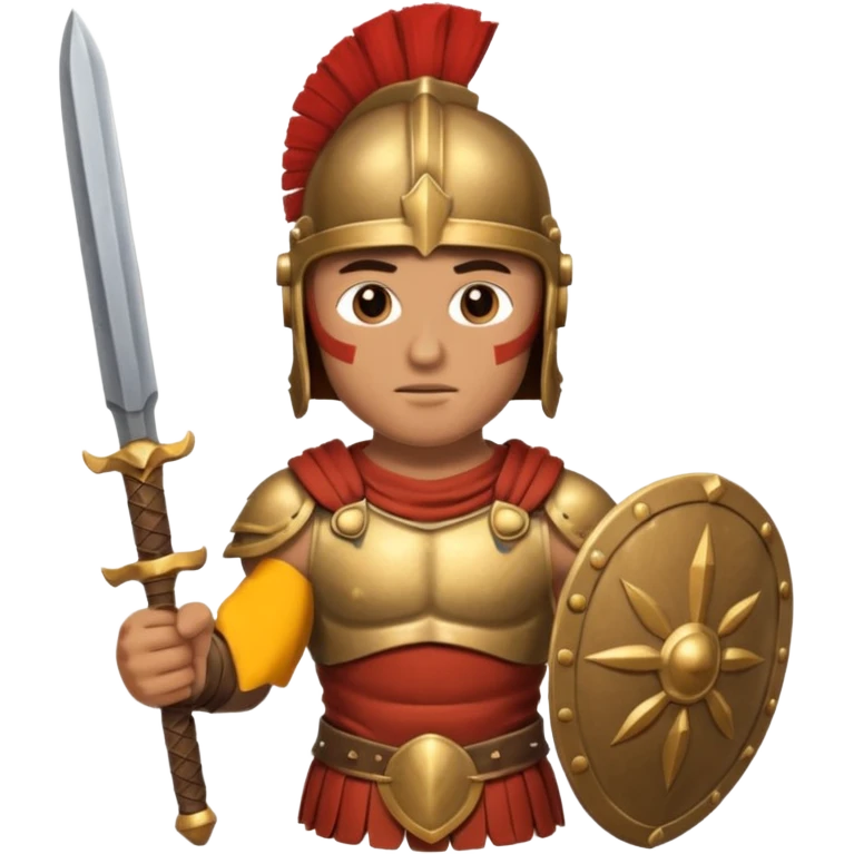 Roman Gladiator front emoji