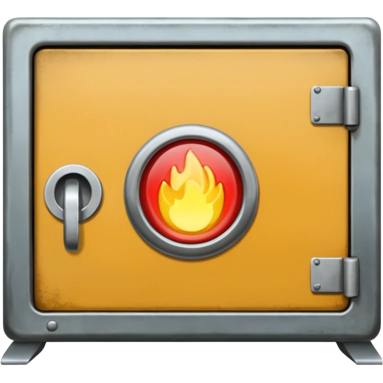 safe that is open without money in it emoji