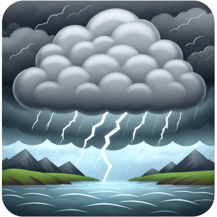 Storm Scene emoji