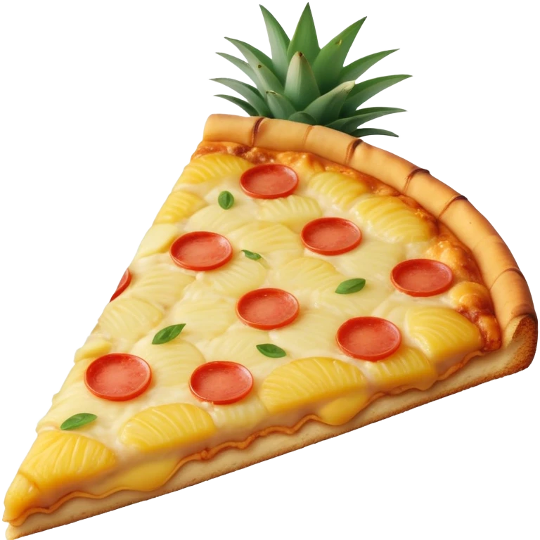 pineapple pizza  emoji