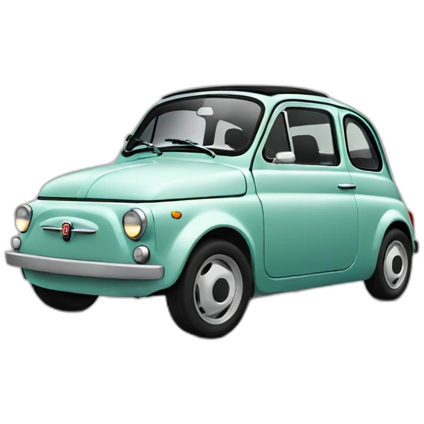 Fiat 500 emoji