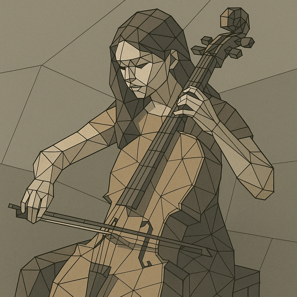 girl playing cello emoji