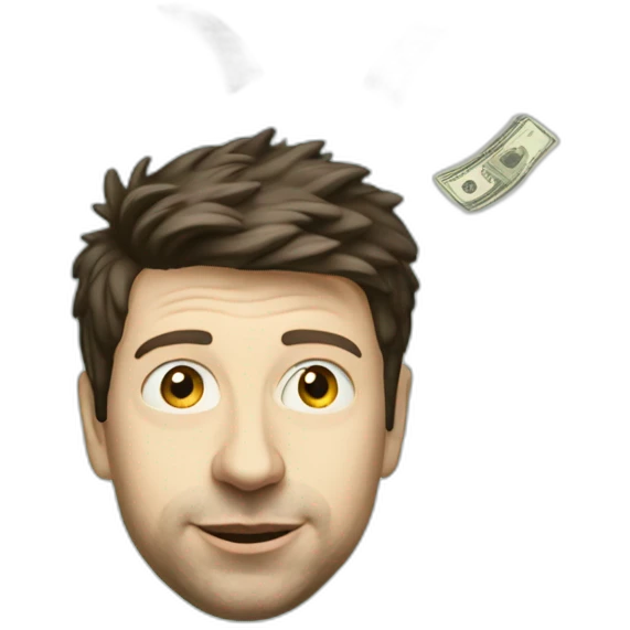 raining cash sam altman emoji