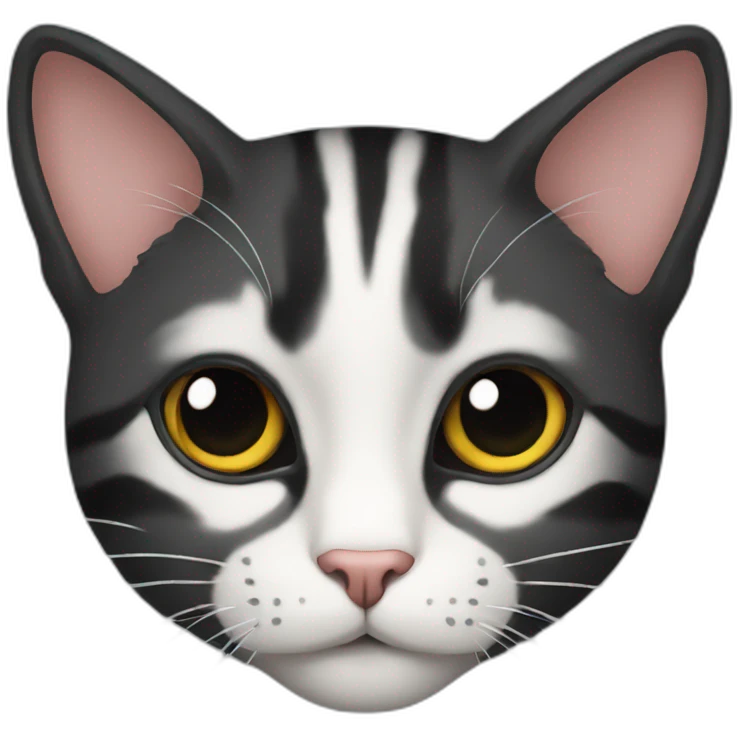 Cat black emoji