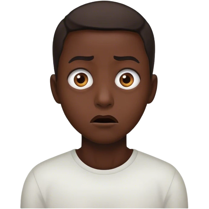 side eye scared  emoji
