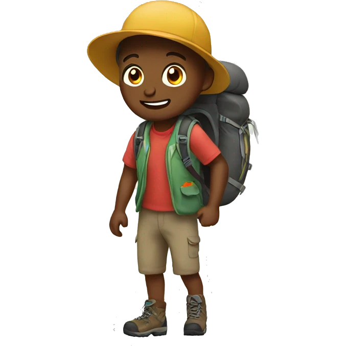 hiking emoji