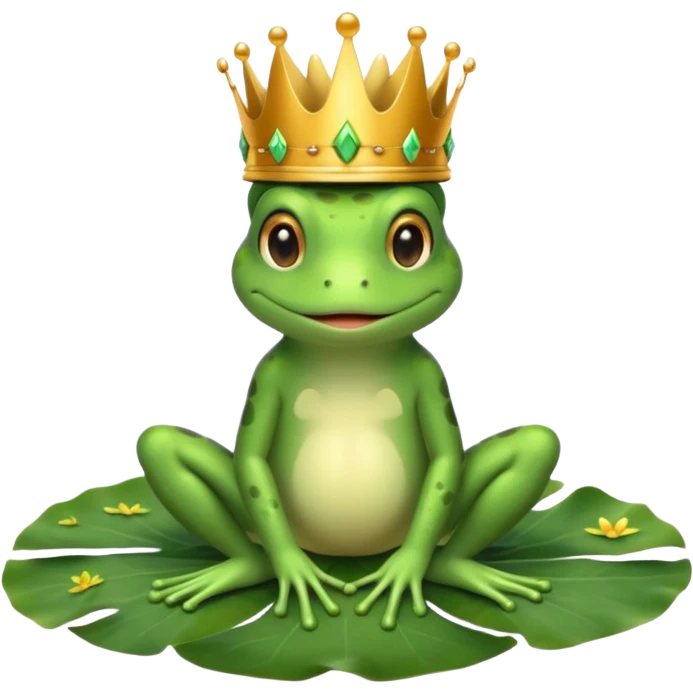 The frog princess emoji
