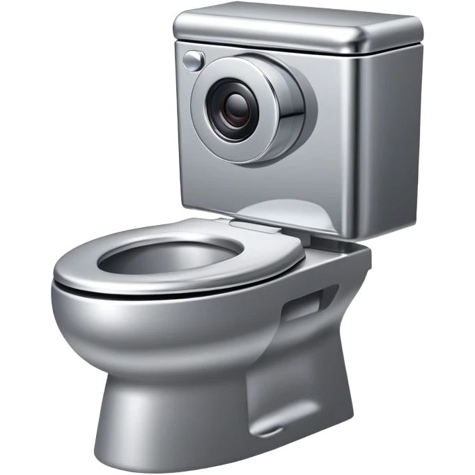 toilet with camera head, skibidi toilet emoji