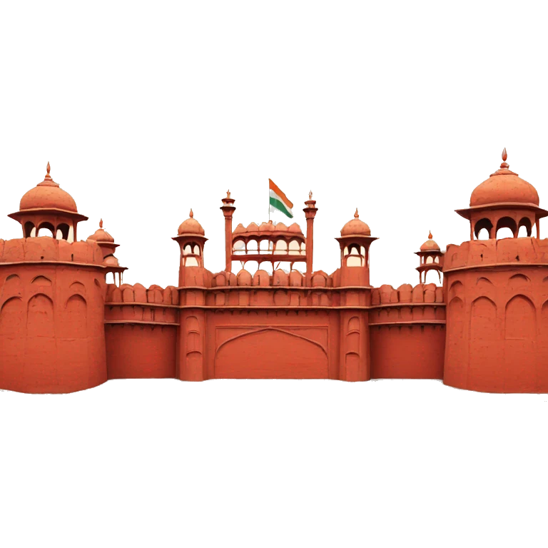 Red fort  emoji