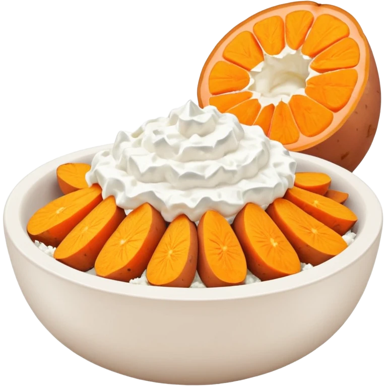 	Sweet Potato with Cottage Cheese emoji