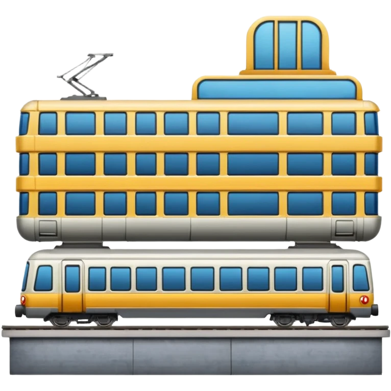 Metro image. View right Side. emoji