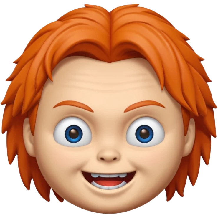 Un emojin de chuky emoji