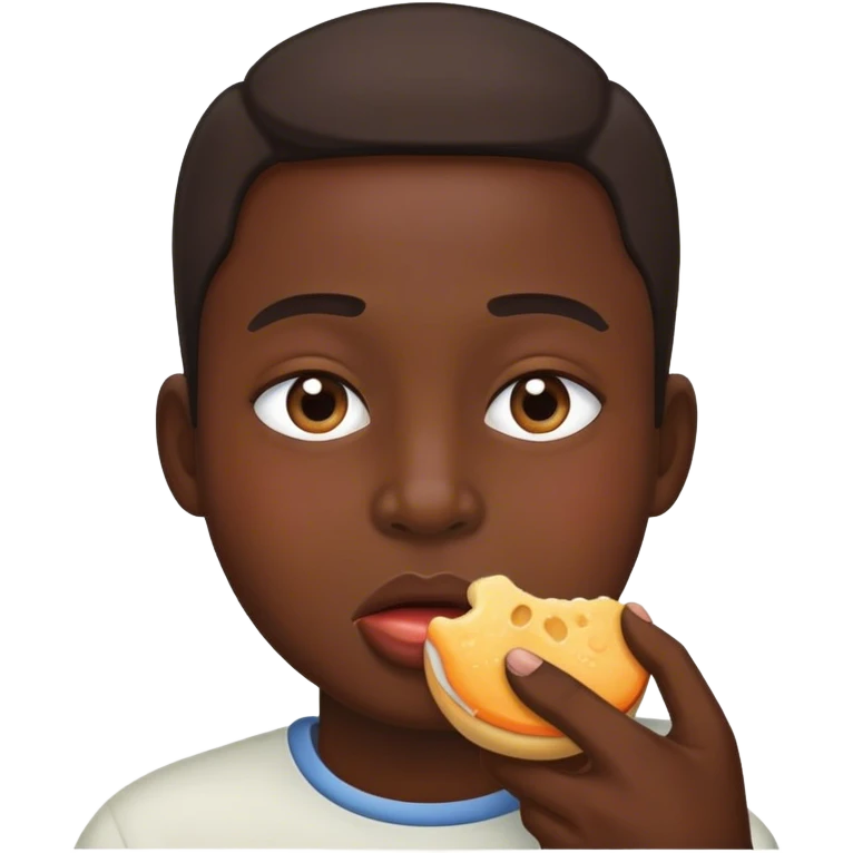 Eating cheeks  emoji