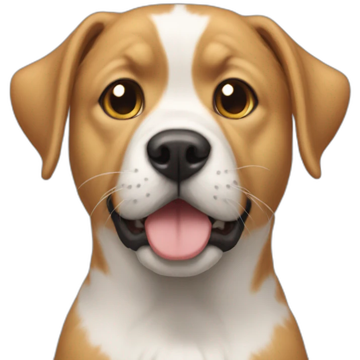 I want a cat head on a dog body emoji