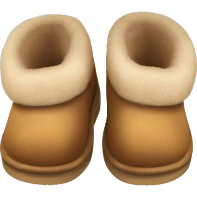UGG slippers  emoji
