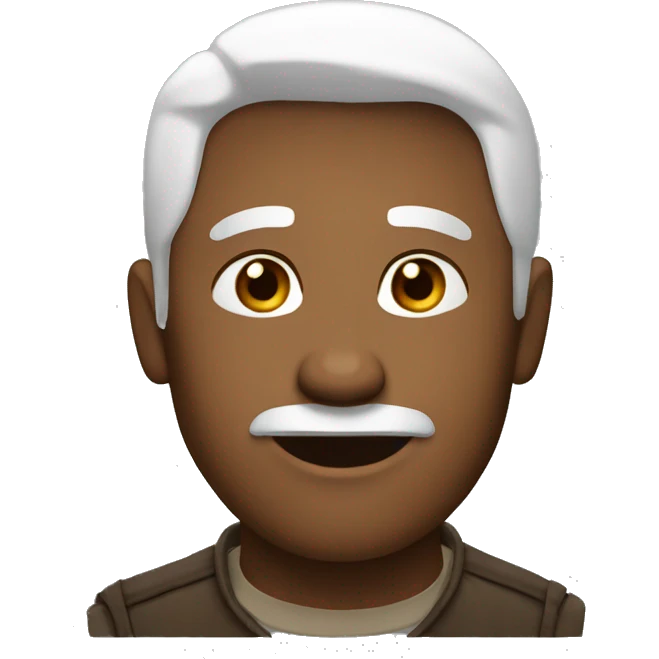 коричневый пудель emoji