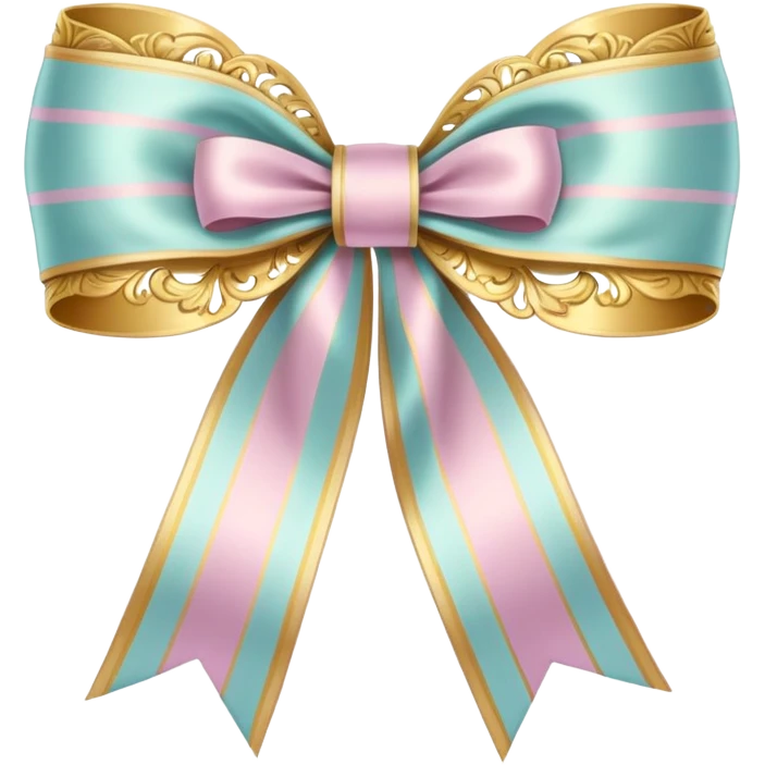 rococo regency ribbon emoji