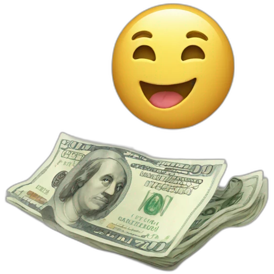 Money in Prague emoji