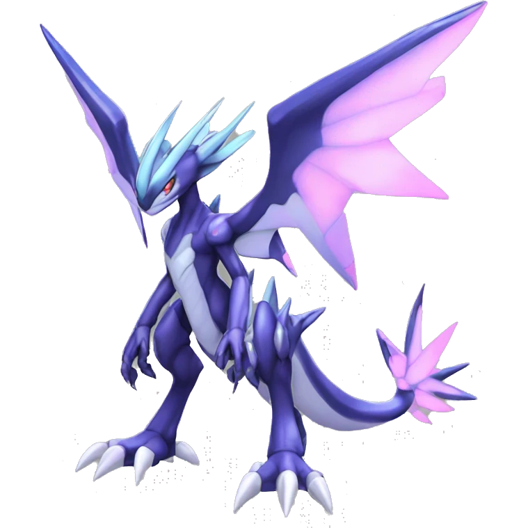  Cool Cute Edgy Futuristic Godly Ethereal Digimon-Genesect-Dialga-Reptile full body emoji