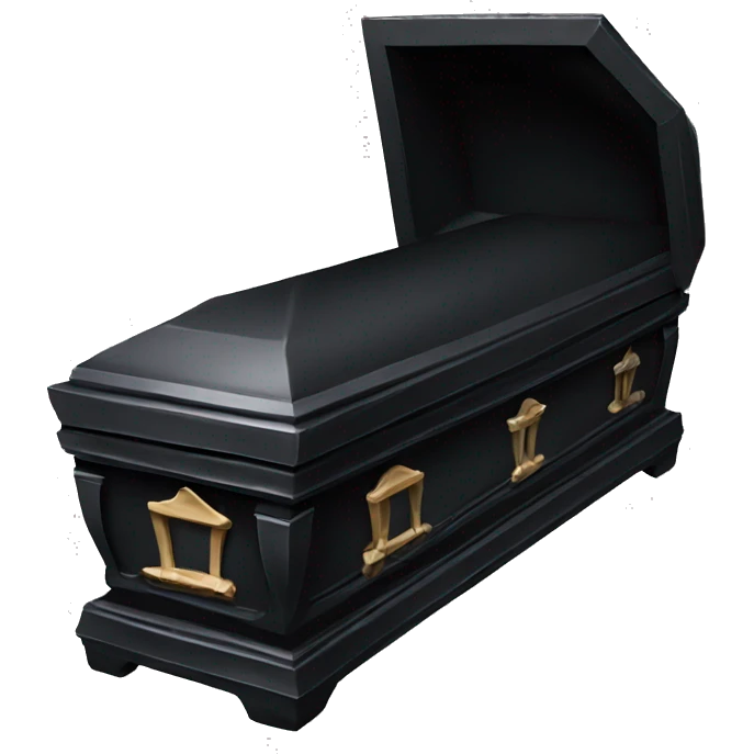 Gothic coffin emoji