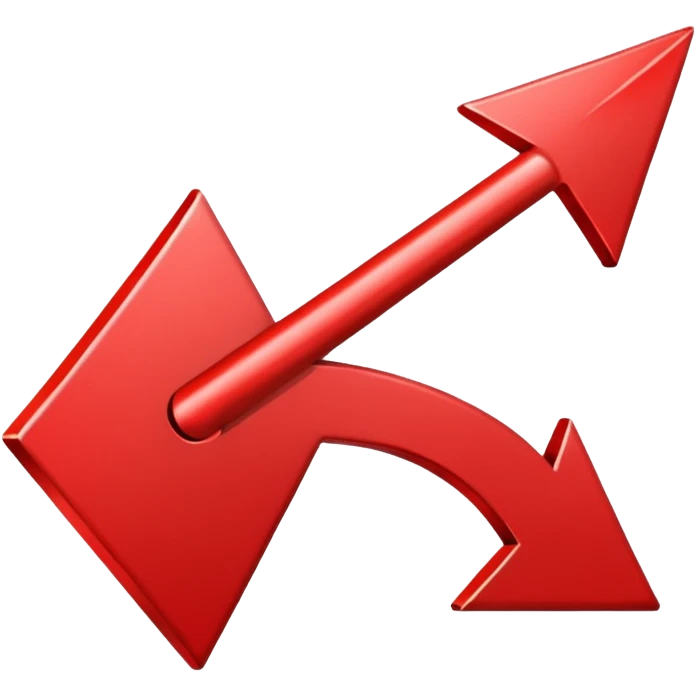 red right arrow  emoji