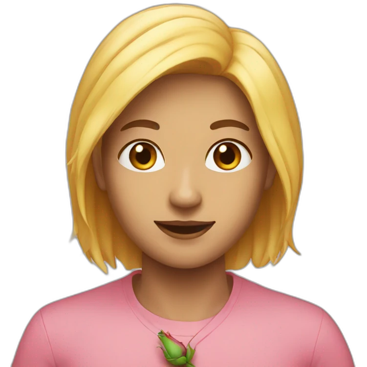 chat rose emoji
