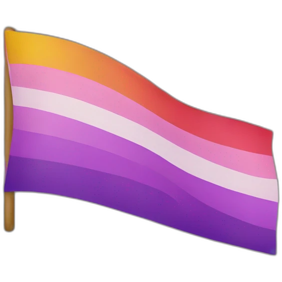 Lesbian flag emoji