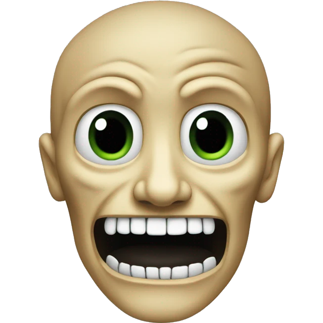 Krähe auf Totenkopf  emoji