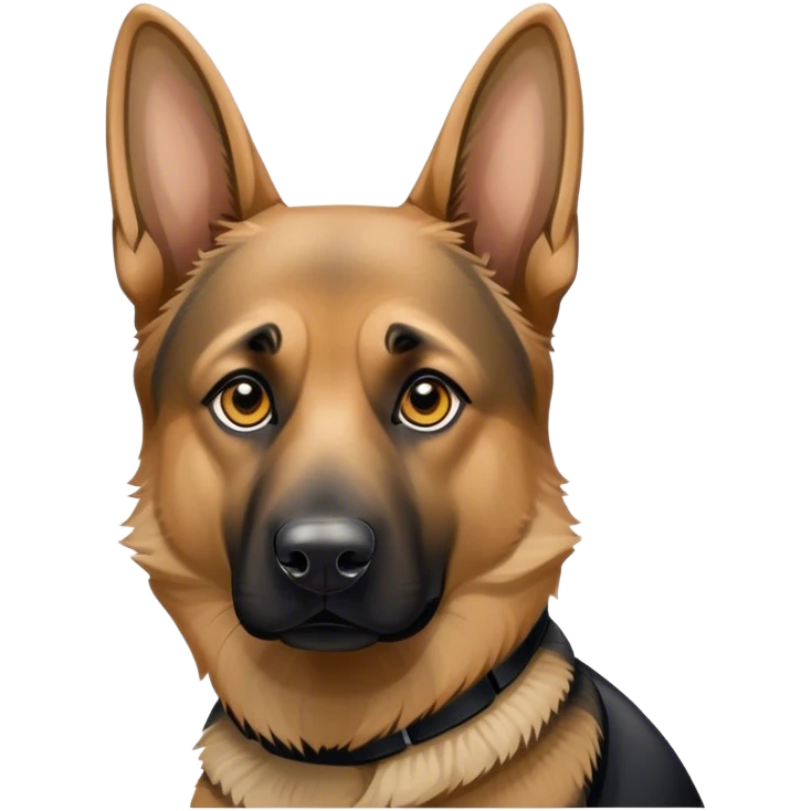 German Shepherd Police  emoji