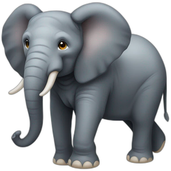 Éléphant yo emoji