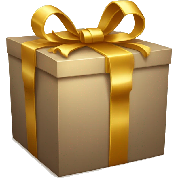 golden mystery box  emoji