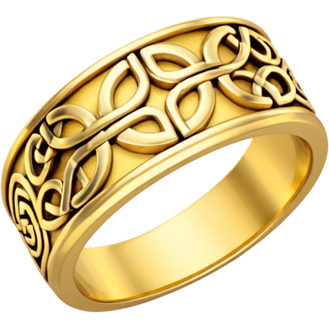 celtic gold ring emoji