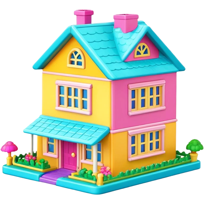 Polly Pocket house emoji