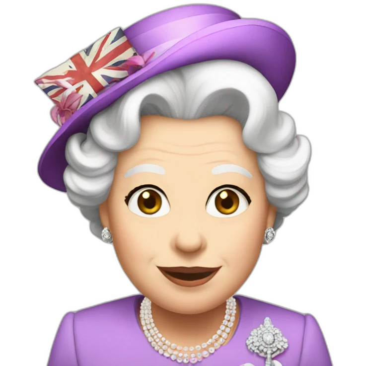 Elizabeth II emoji