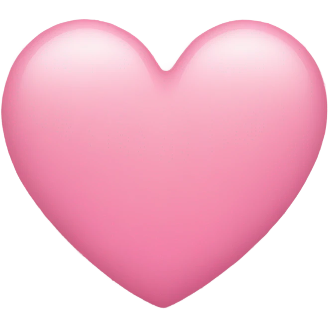 Pink heart emoji