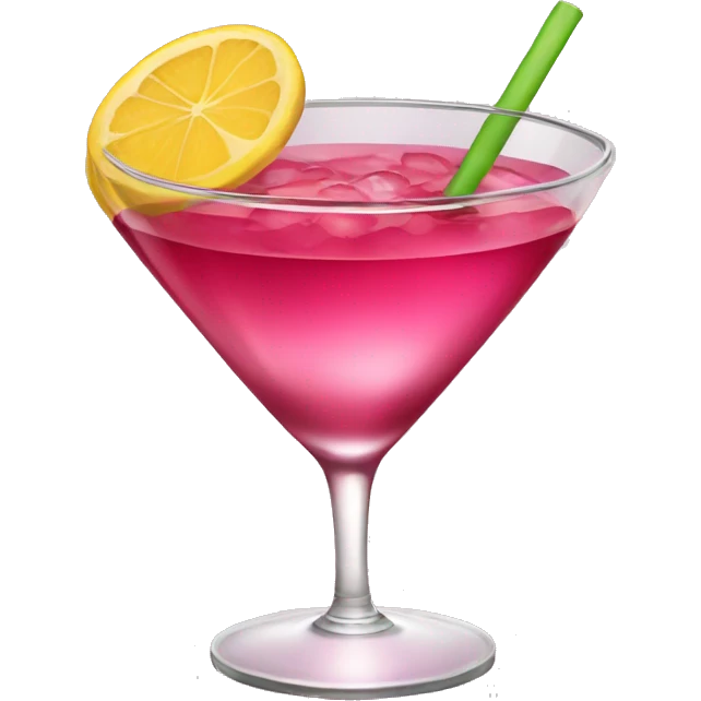 cosmopolitan drink emoji