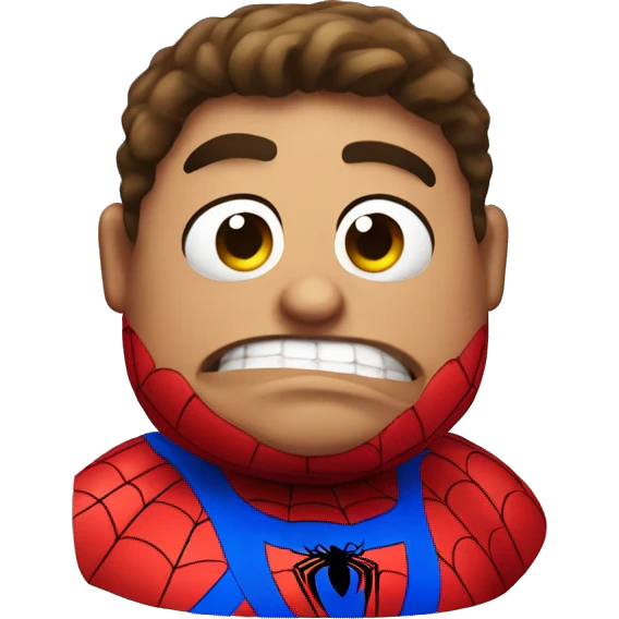 Fat fat fat spiderman emoji