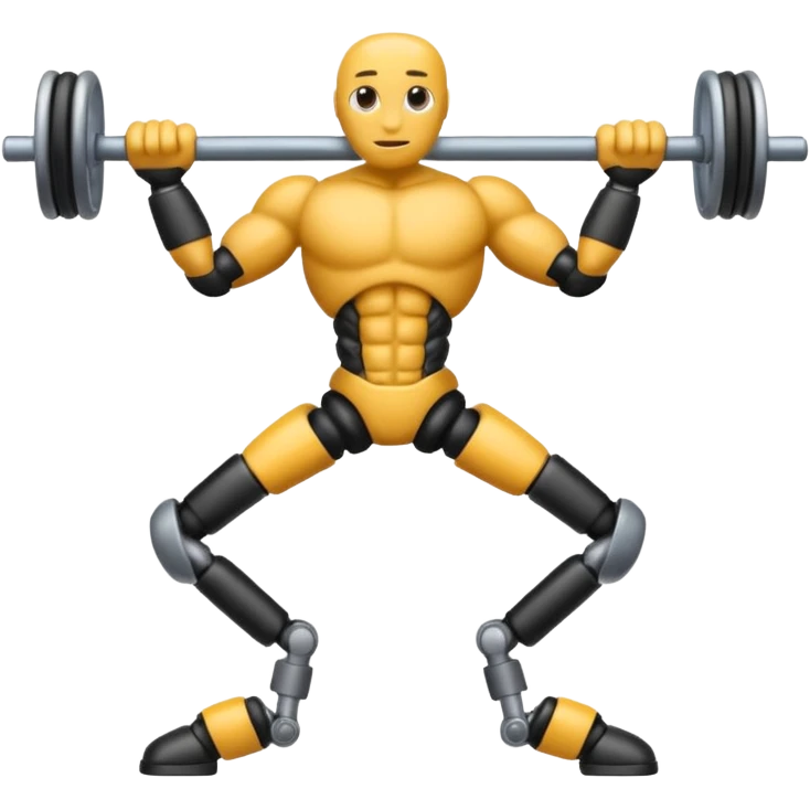 Une fourmi qui fait du developpe couché  emoji