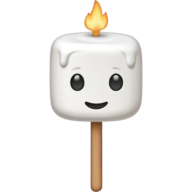 marshmallow stick emoji