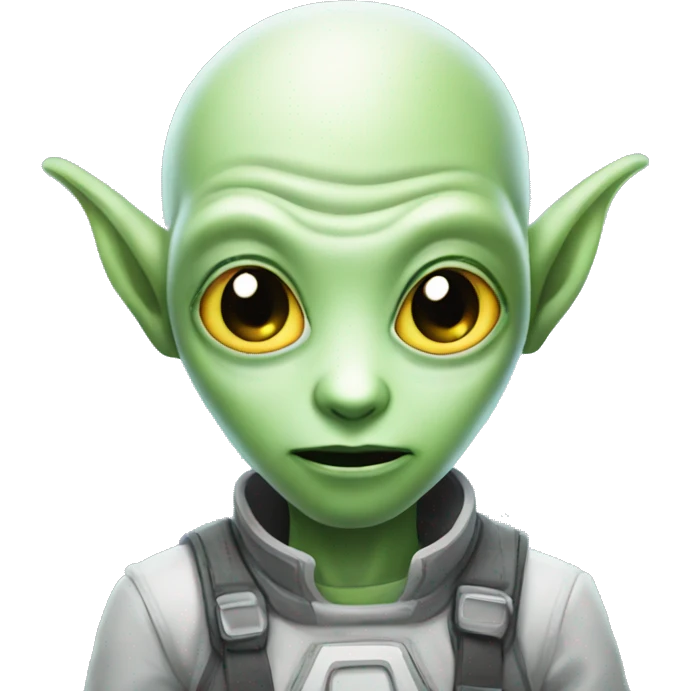 alien cute emoji