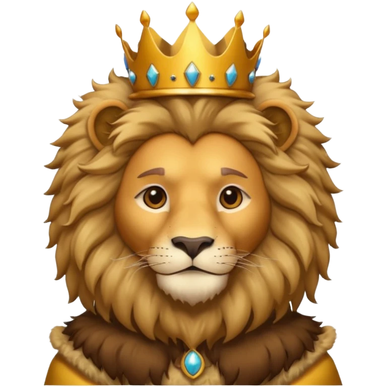 man in lion  costume  emoji
