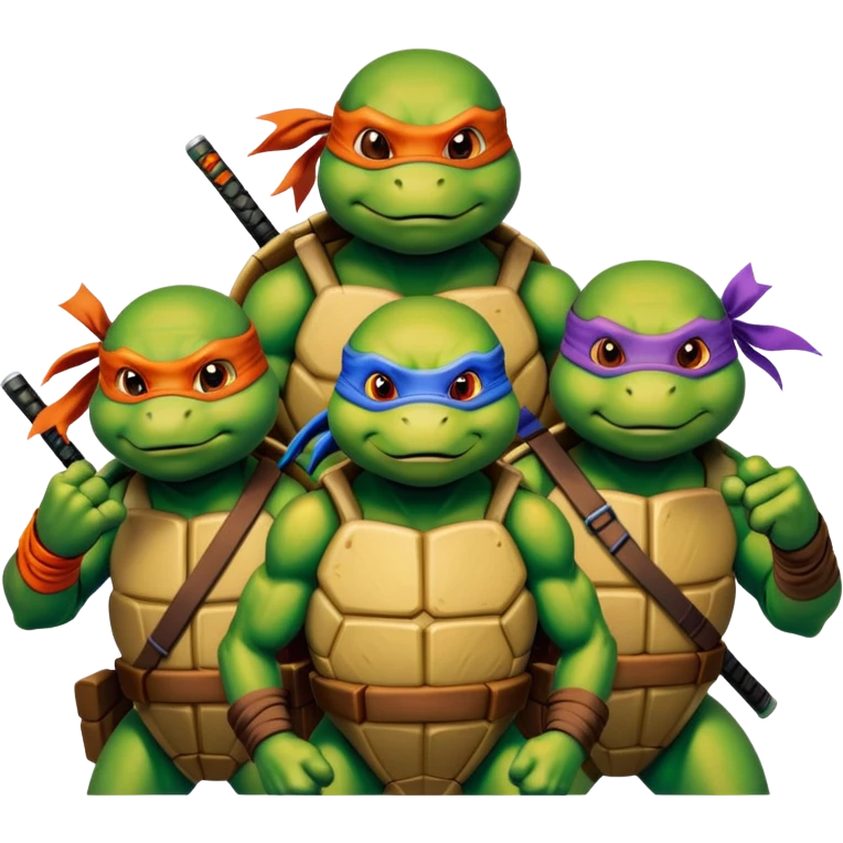 Ninja turtles emoji