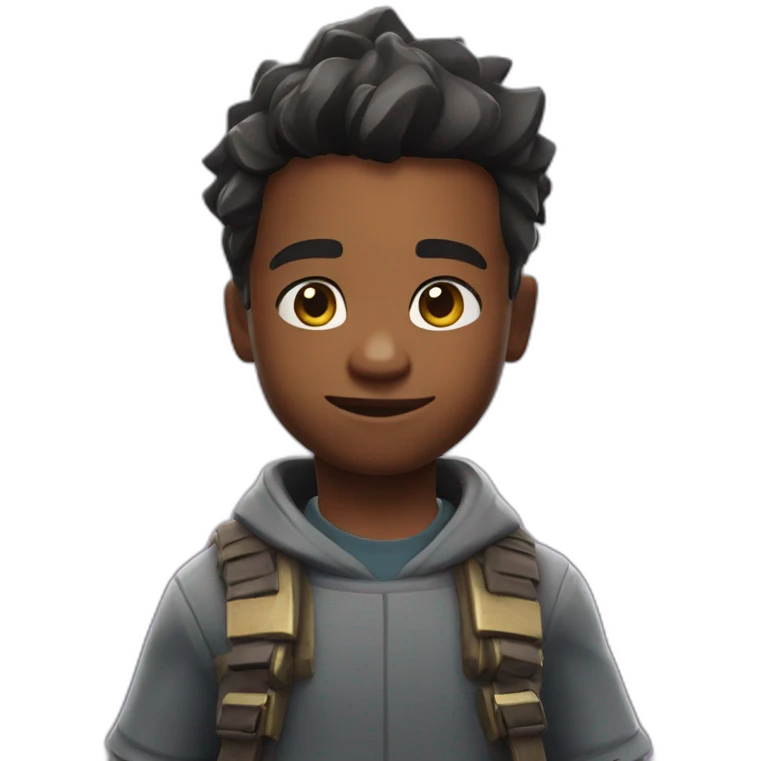 Fortnite kid emoji