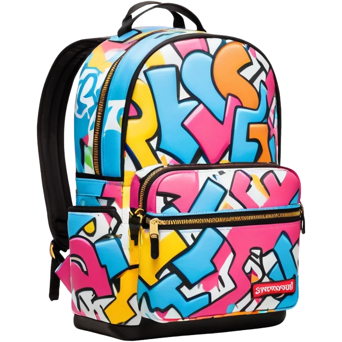 sprayground book bag emoji