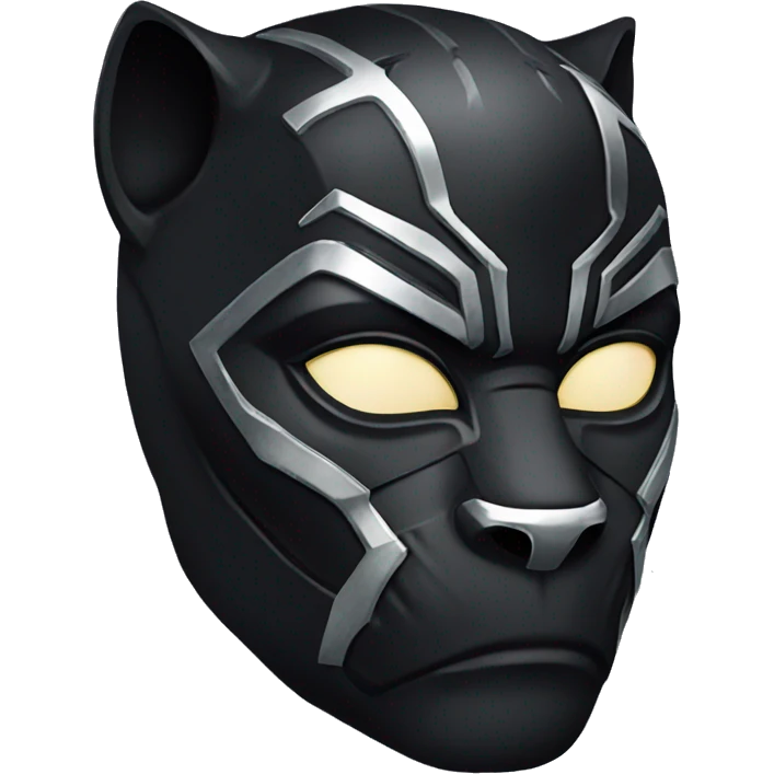 Black Panther, mask, Marvel emoji