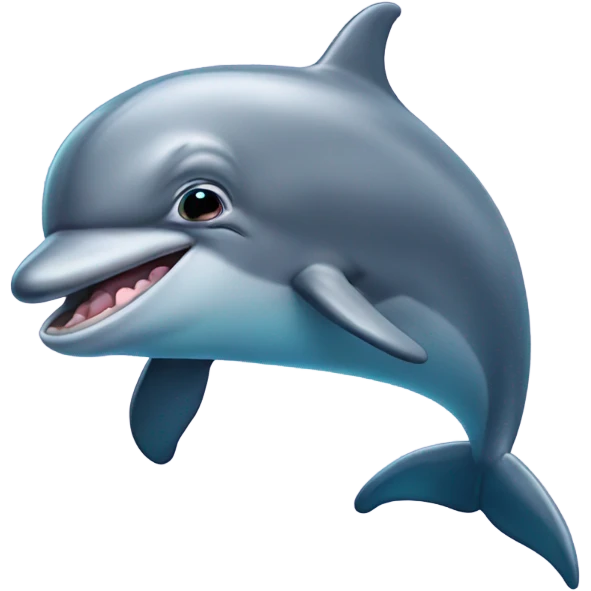 Dumb dolphin emoji