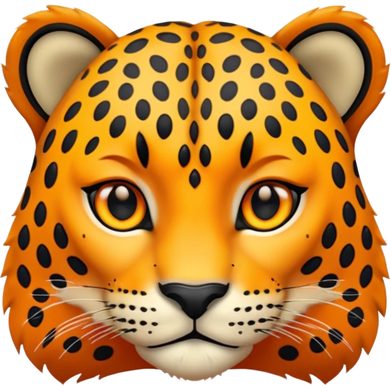 Leopard face 🐆  emoji